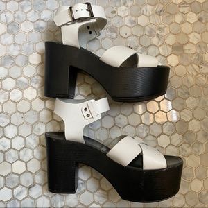 Vintage Topshop 1970s Platform Heels